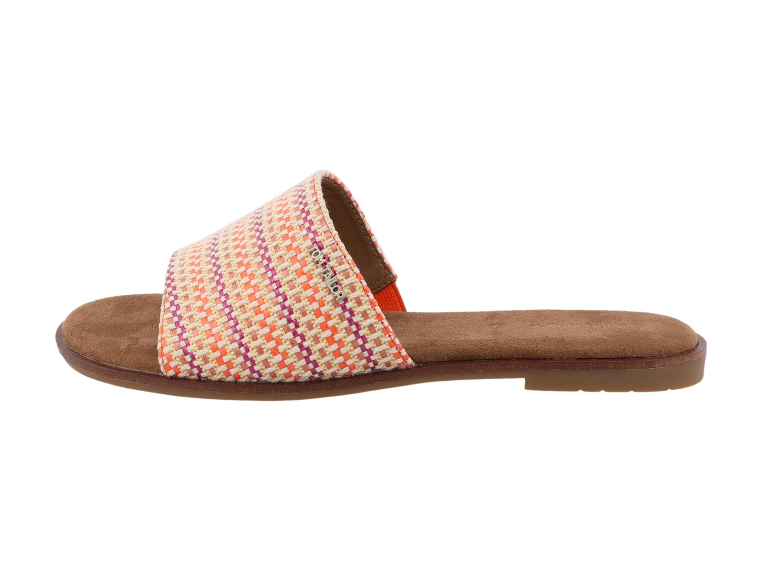 TOM TAILOR Women 5390390030 Slide Sandal, Pink Multi, 5 UK