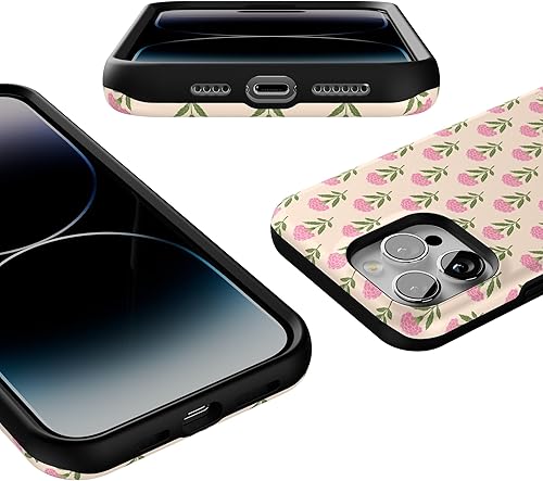 Vista 431 de Casely - Funda para iPhone 14 Pro Max, Viva La Vida, Frida Kahlo Floral Collage, compatible con MagSafe 10 Frida Kahlo Viva La Vida Collage