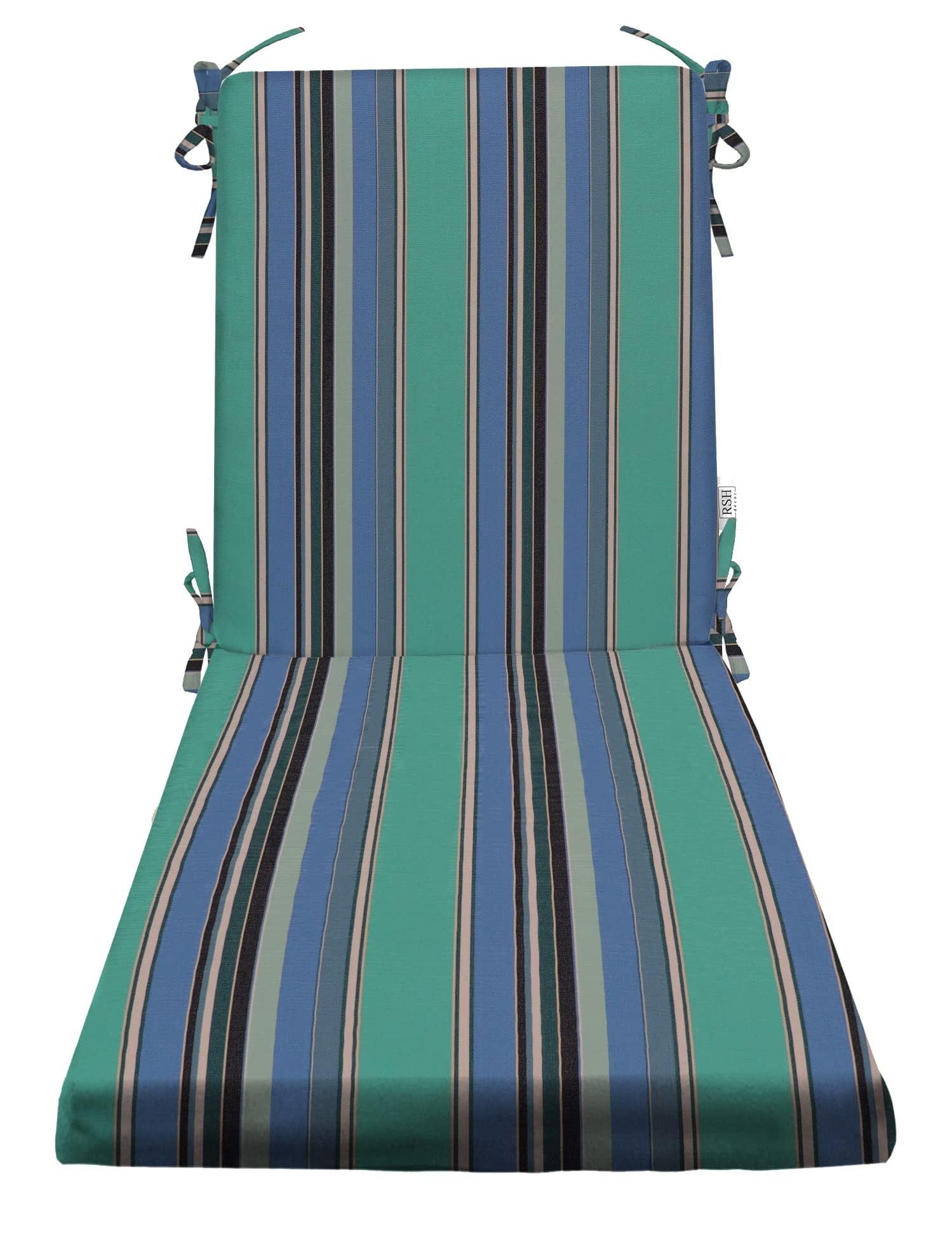 RSH DECOR: Foam Chaise Lounge Seat Cushion | 72” x 21” x 3” | Sunbrella Performance Fabric | Water and Fade-Resistant | Outdoor Chair Cushion for Patio Furniture | Dolce Oasis