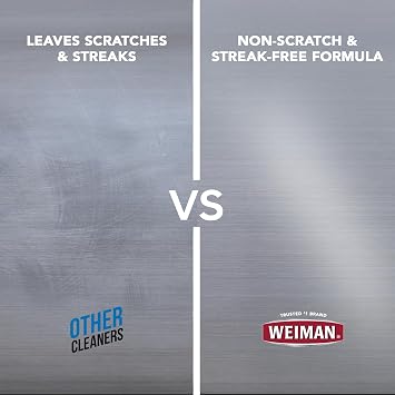 Weiman Stainless Steel Wipes and Leather Wipes - Clean and Polish Appliances for a Brighter and Longer Shine - Clean, Condition and Restore Leather Surfaces - Packaging May Vary