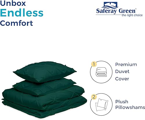 Miniatura 35 de Juego de funda de edredón tamaño King 100% algodón egipcio transpirable Funda de edredón con cierre de cremallera y lazos en las esquinas 600