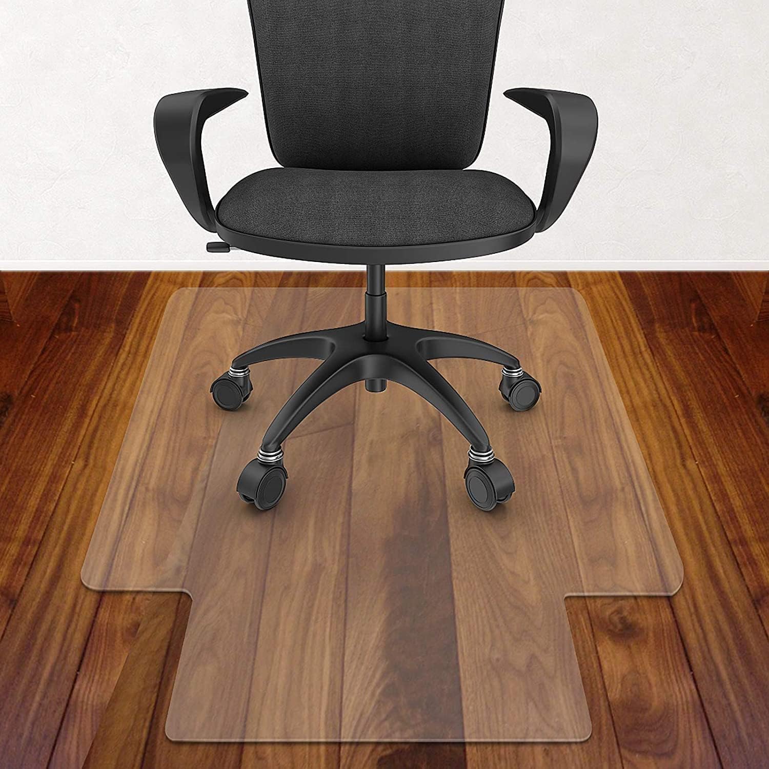 Office Chair Mat for Hard Floor, Clear Desk Chair Mat Large Non Slip Floor Protectors for Rolling Chairs,Computer Chair,Gaming Chair (36"x48") 36"*48"