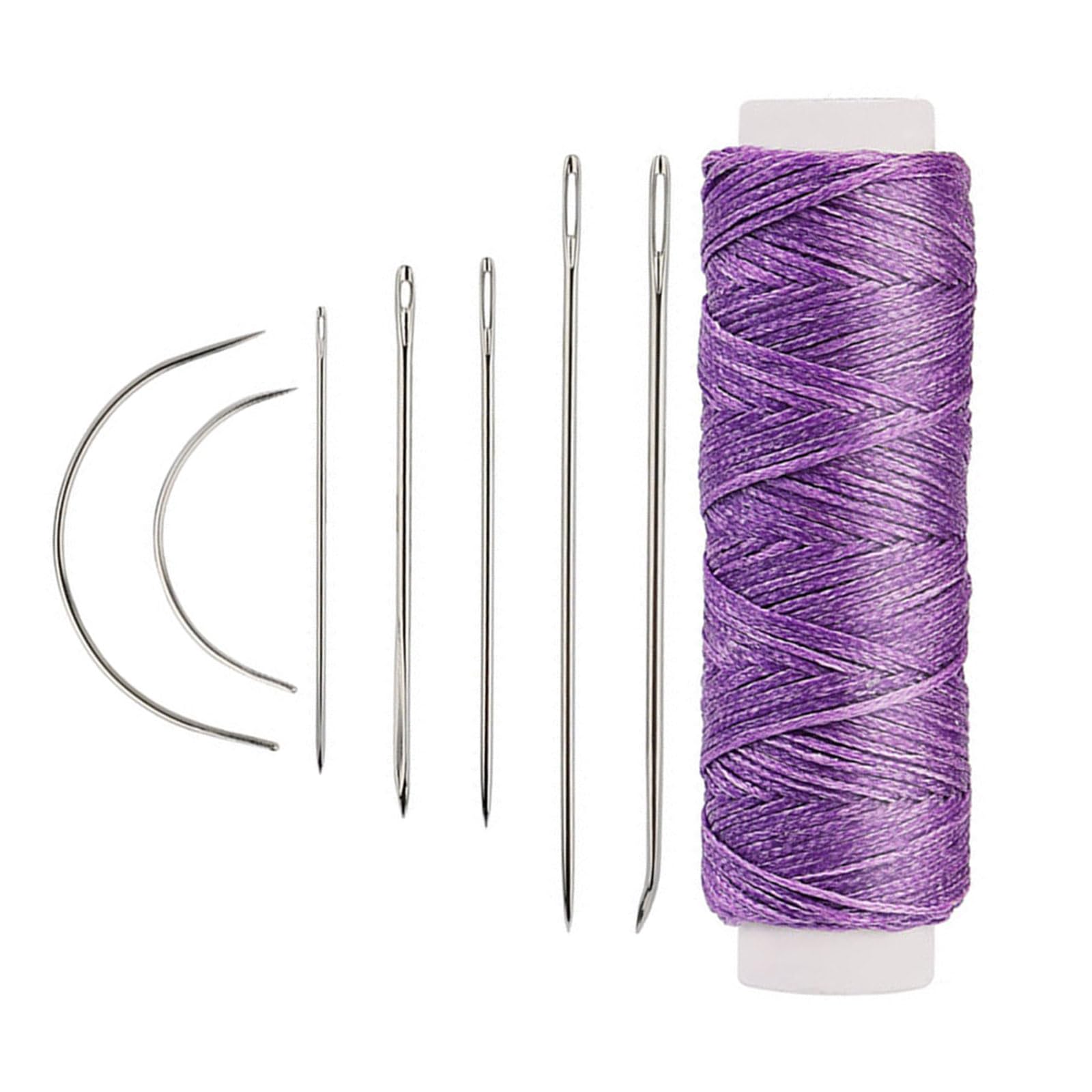 10 Set Leather Sewing Needle Set Curved Needle Upholstery for Craft Leather Hand Sewing
