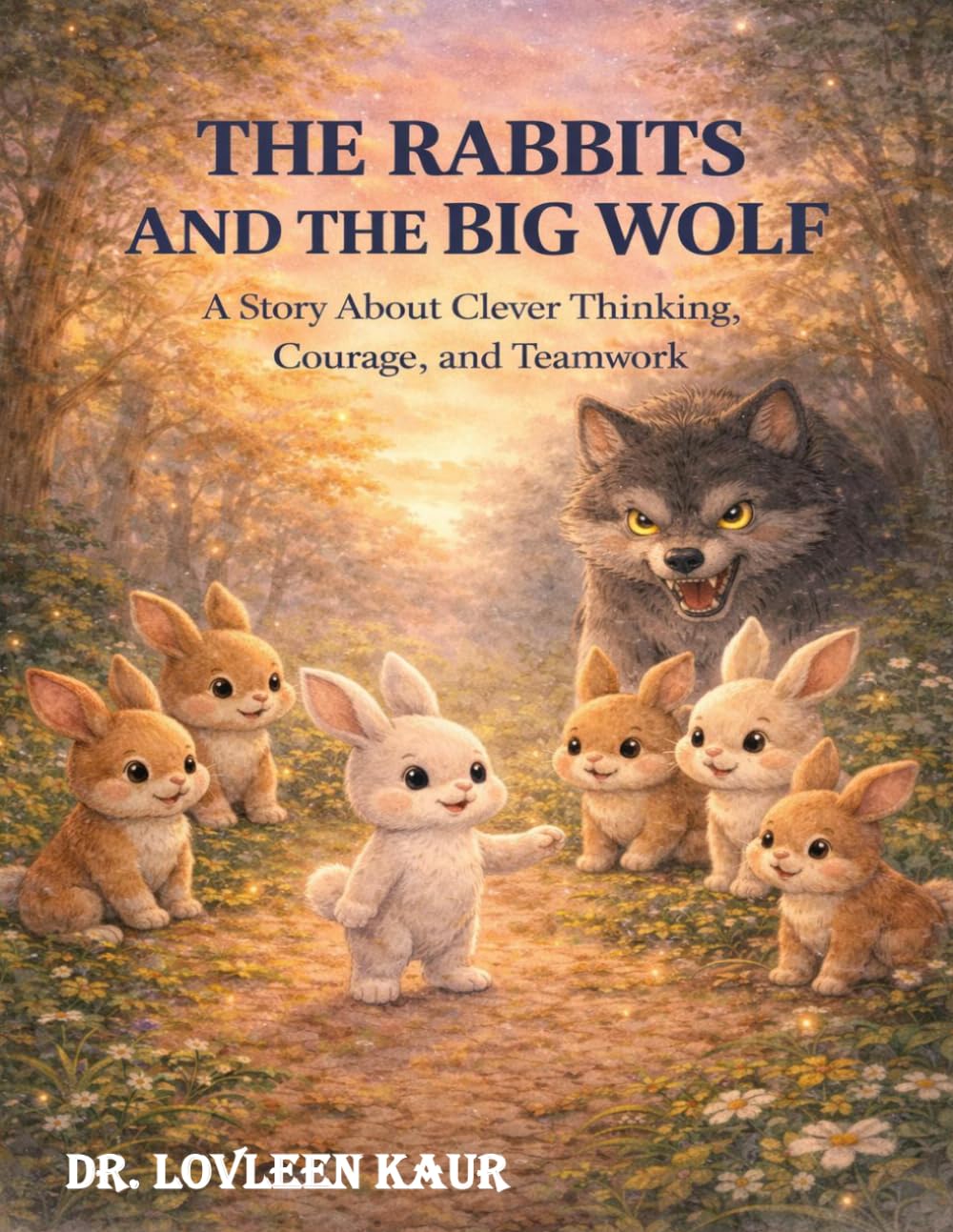 The Rabbits and the Big Wolf: A Story About Clever Thinking, Courage, and Teamwork (Unity Is Strength: Heartwarming Bedtime Stories of Teamwork and Friendship for Kids)