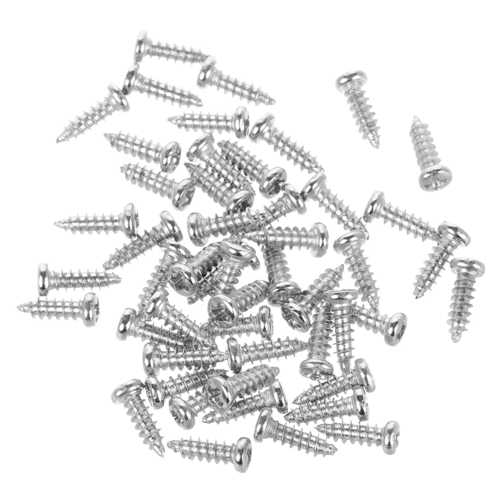 HAPINARY Multifunctional Screw Assortment Kit 50pcs Car Home Repair Screws Pan Head for Outdoor Use