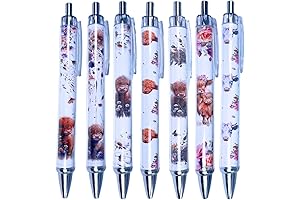 YJ PREMIUMS 7 PC Cow Pens | Cute Highland Cow Print Pens...
