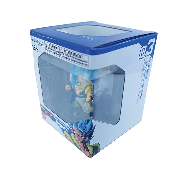 Foto 3 de 8 de BANDAI Chibi Masters Dragon Ball Super 8.5 cm Figura de Anime - Super Saiyan God Gogeta