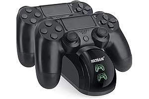 PS4 Controller Charger-Fast Charging Station for PS4/PS4 Slim/PS4 Pro Controller