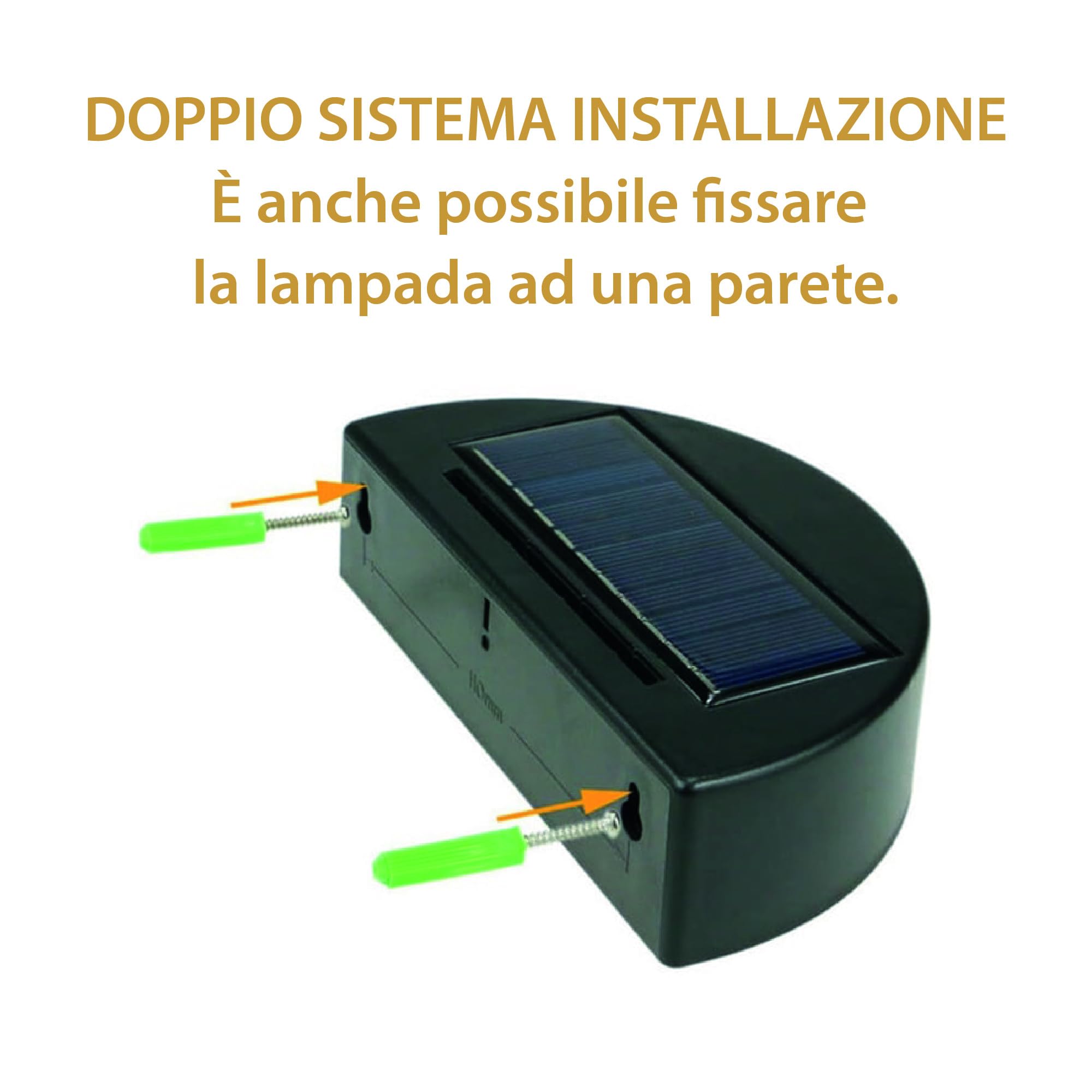 La Farfalla di Legno Lampada Commemorativa LED Solare per Cane e Gatto - Memoriale LED da Giardino Personalizzabile (Cuore)
