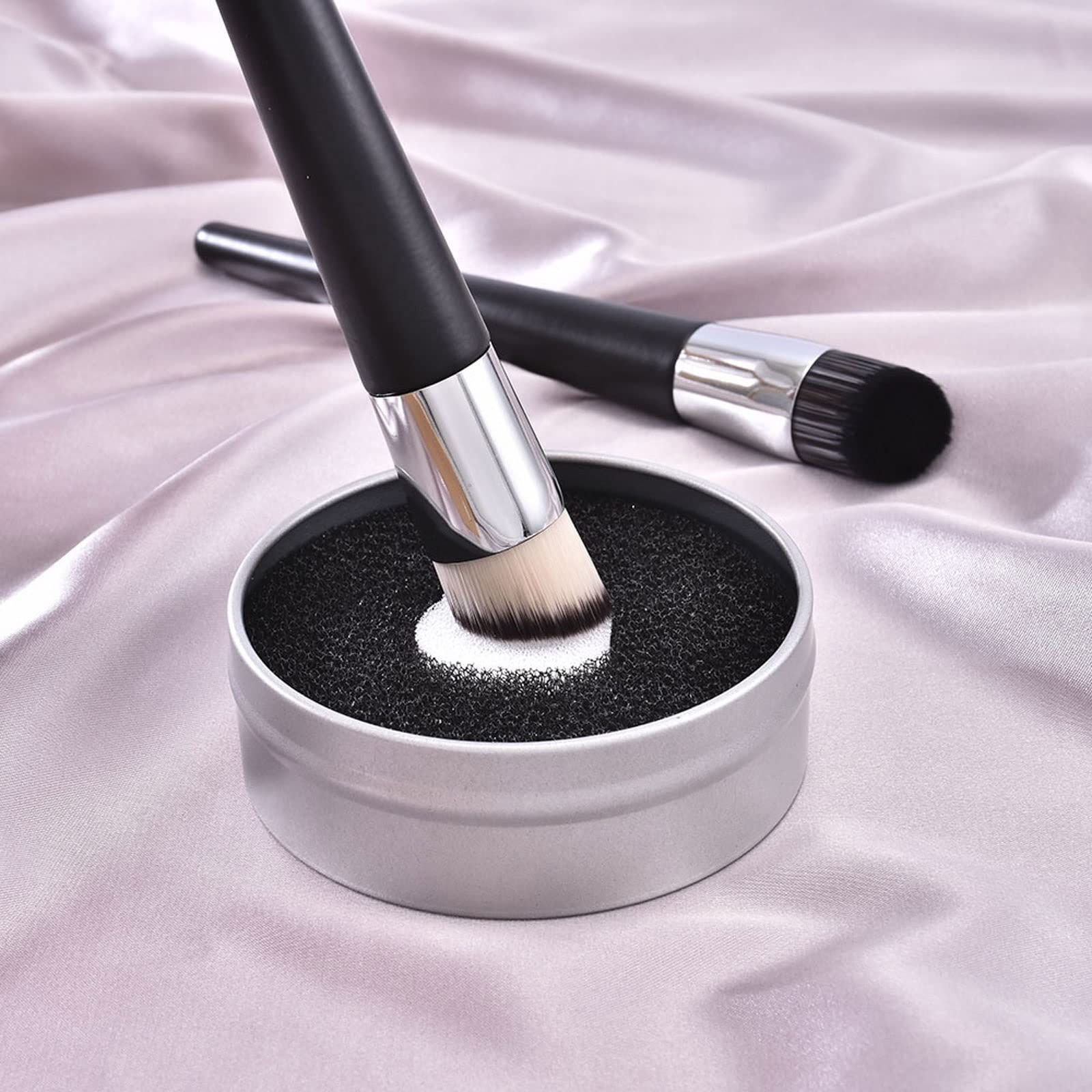 1 brocha profesional oblicua para base de maquillaje en polvo, corrector, base líquida, brochas de maquillaje para rostro, herramientas de belleza y cosméticos
