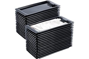 Black Check Presenters for Restaurants and Hospitality Industry: An Iconic Accessory