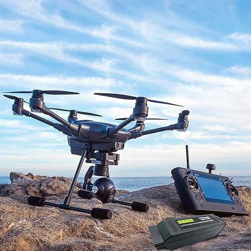 Miniatura 2 de Beacon Pet 6000mah 4S 14.8V batería LiPO de alta potencia compatible con YUNEEC Typhoon H Drone (1 paquete)