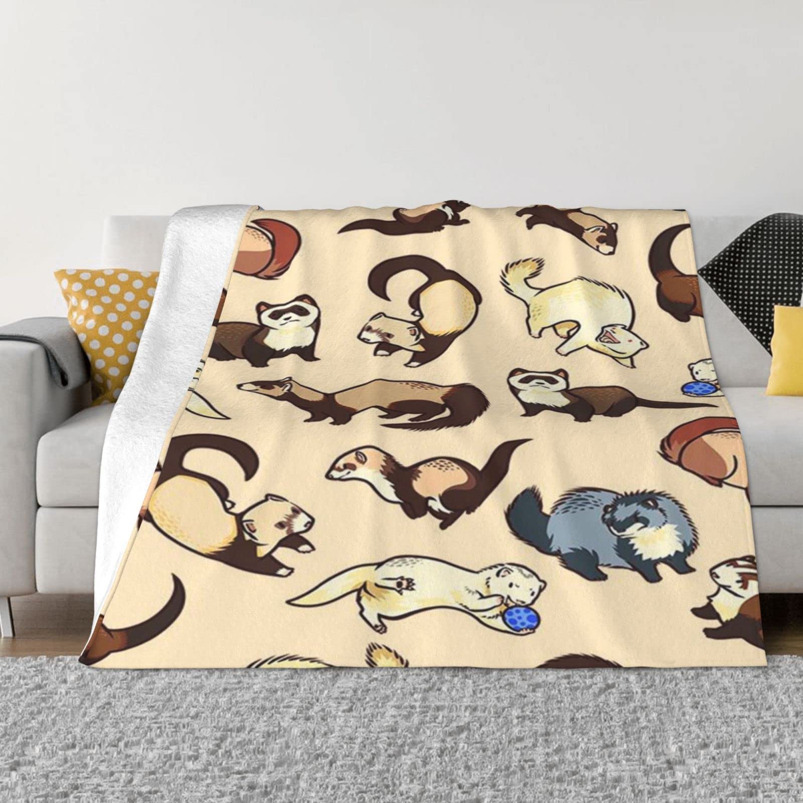 Couverture polaire pour canapé grand confort pour vos soirées cocooning au salon