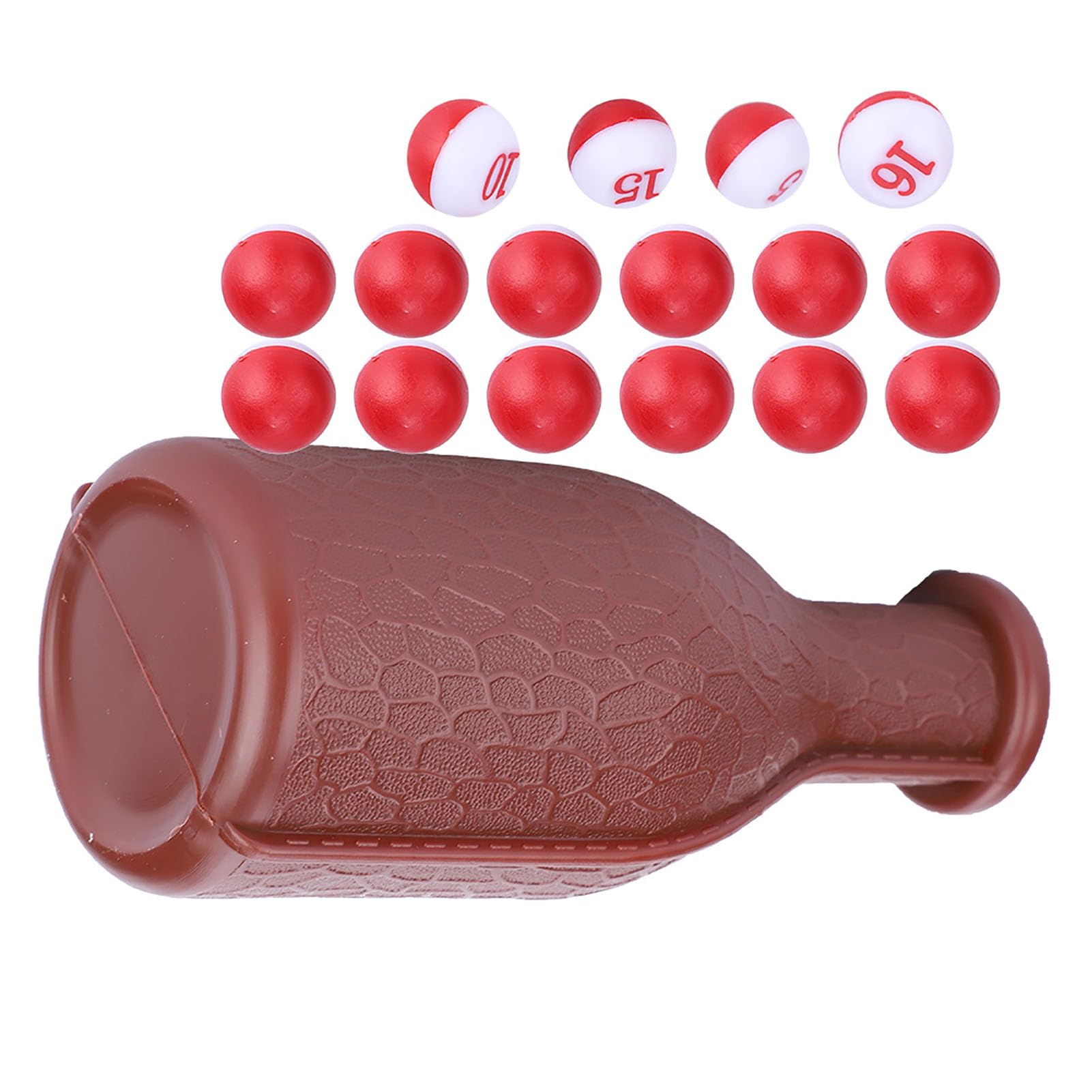 KIMISS Billiard Number Shaker & Pool Dice Bottle for Games,16 Numbered Balls for Enhanced Billiards Fun - Image 4