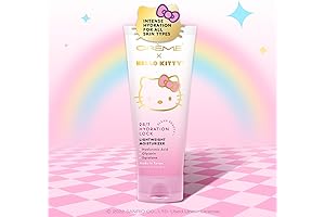 "Creme X Sanrio Hello Kitty 24/7 Hydration Lock: Non-Greasy Nourishment for Radiant Skin"