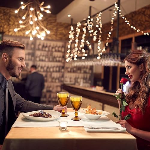 Miniatura 4 de Juego de 6 copas de vino ámbar