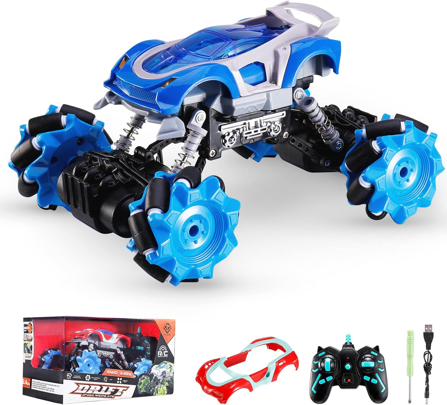 Fantykids Remote Control Car Toys for 4 5 6 7 8 10 12 Years