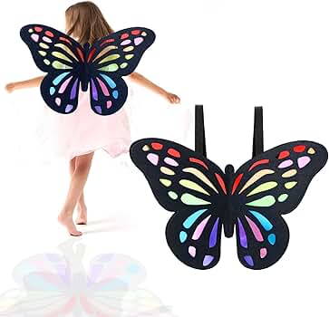 Amazon.com: VioraWhite Large Butterfly Suncatcher Wings