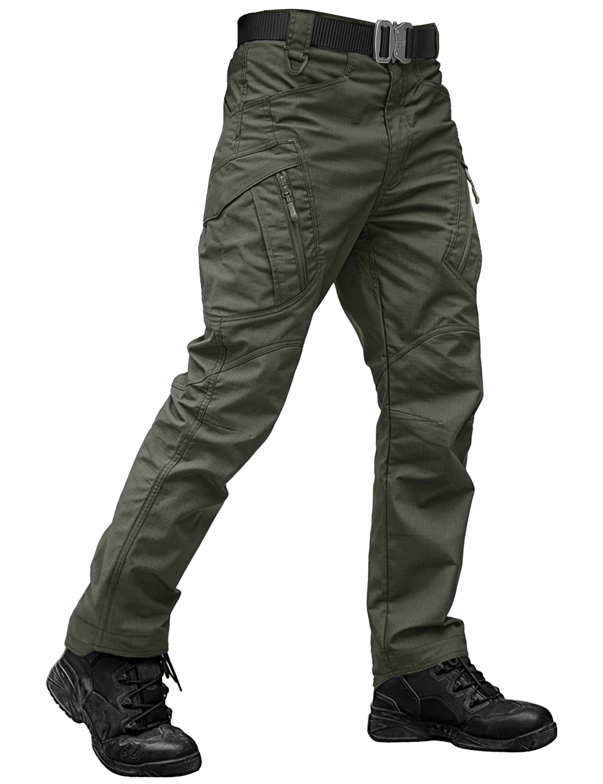 tacvasen Men's Tactical Cargo Pants Outdoor Sport Military Ripstop Pants-picture-32