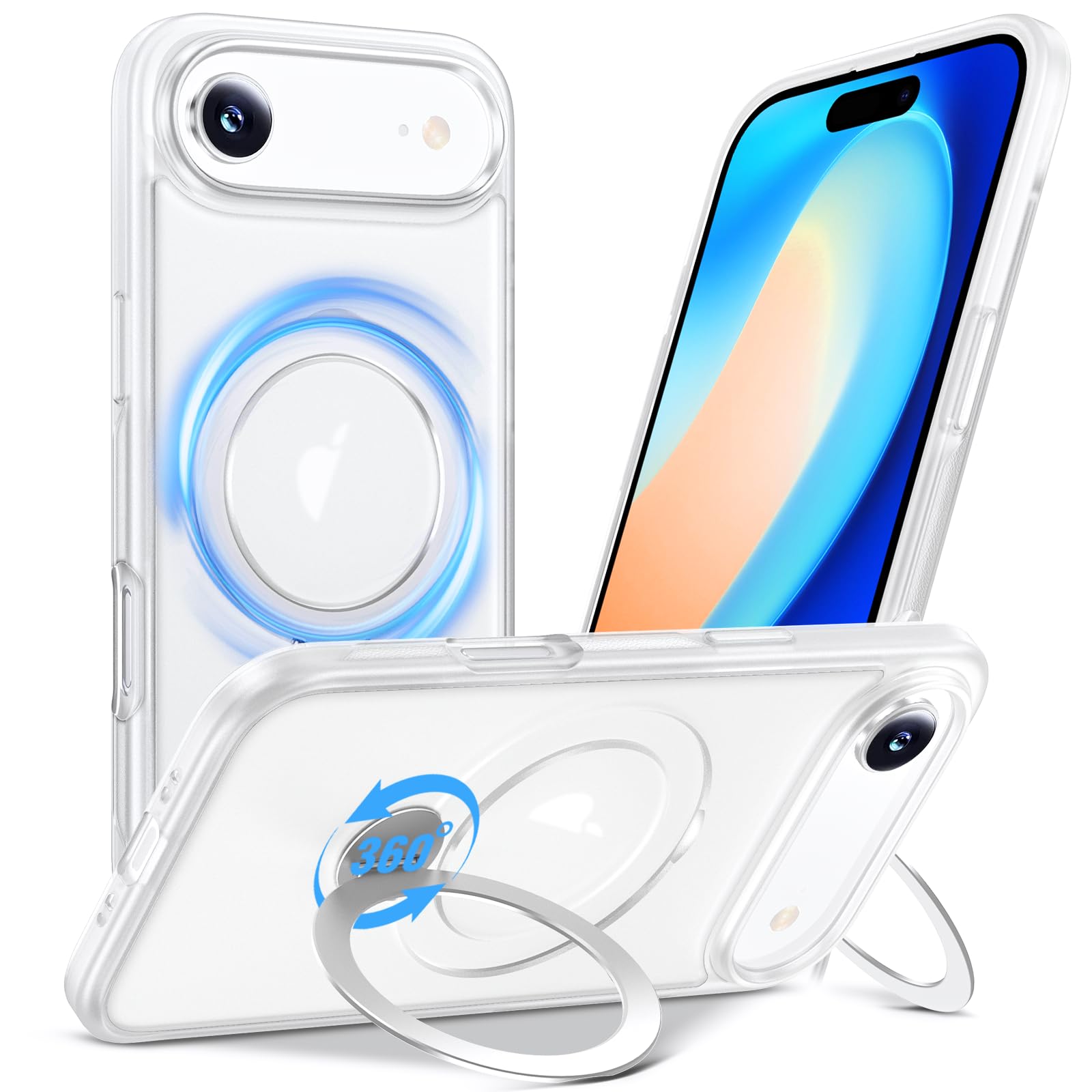 Anqrp Matt Kada Serie für iPhone 15 Hülle dünn [Kompatibel m