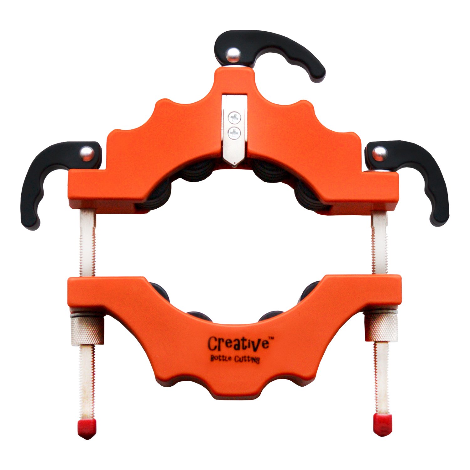 BOTTLE CUTTER Cuts bottles from 43 to 102 mm diameter Strong and Durable Ideal for making creative gifts candle holder ornaments etc Full instructions included 90 day peace of mind guarantee Environmentally friendly way of re-using old bottles