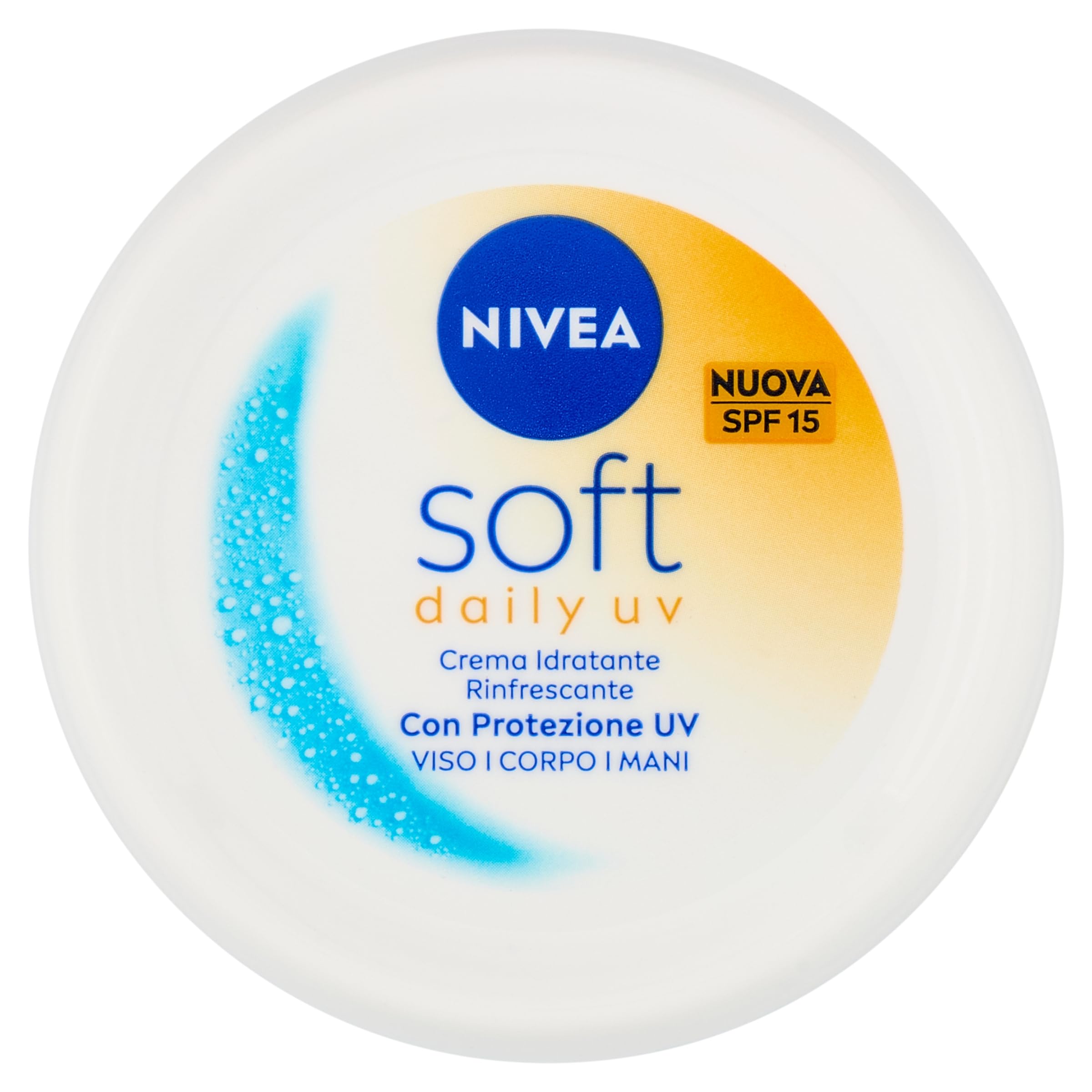 NIVEA Soft Daily UV SPF15 100 ml Feuchtigkeitscreme