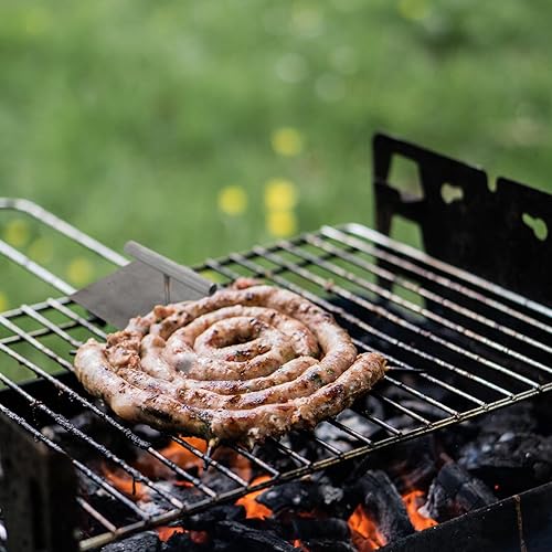 Miniatura 6 de Placa de barbacoa Molde de hierro forjado Prensa de tocino Pequeño Trampolín Almohadilla de seguridad Molde de hamburguesa Molde de hamburguesa