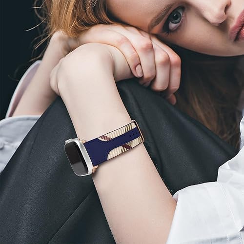 Miniatura 6 de Correa de diseñador compatible con Apple Watch S11 de 1.811 in, 1.772 in, 1.732 in, 1.654 in, 1.614 in, 1.575 in, 1.496 in y 1.929 in, correa