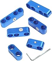 Vista 1 de Kit de separadores de cable de bujía, kit de aluminio separadores de cable de bujía, divisor de cable de enchufe, telares de encendido, separadores