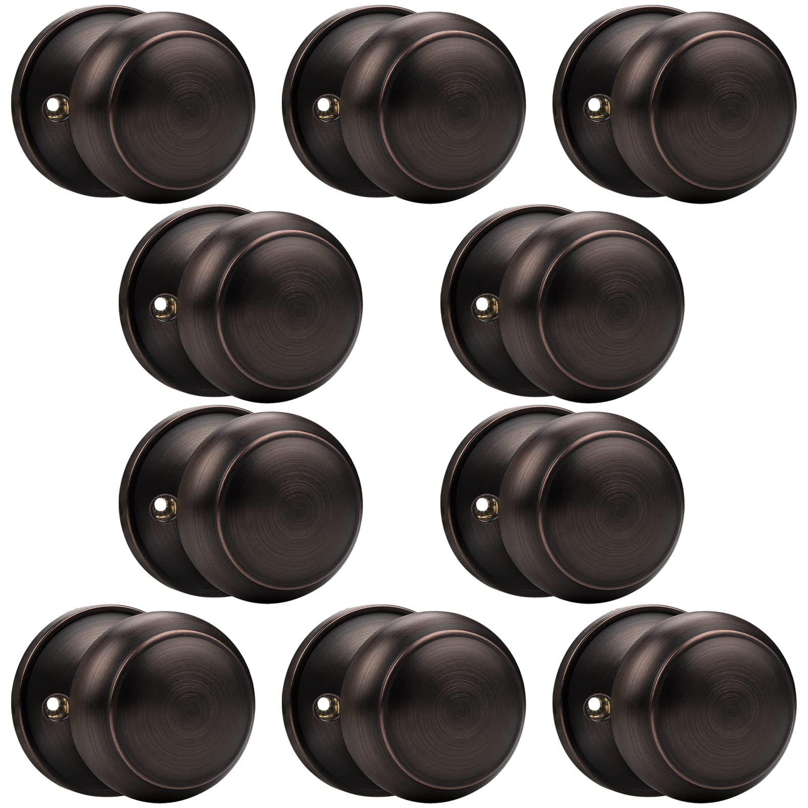 Probrico Gold Dummy Door Knobs - 2 Pack -23