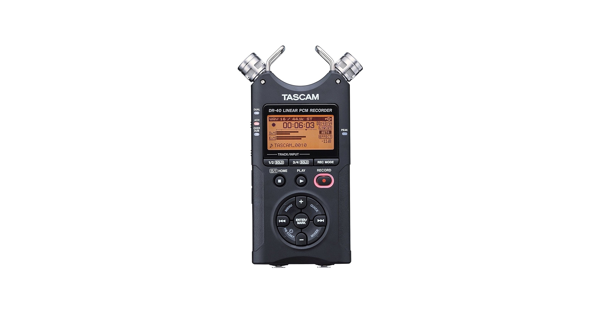 TASCAM リニアPCMレコーダー DR-40 VERSION2 Amazon | TASCAM リニアPCMレコーダー DR-40 日本語メニュー表示
