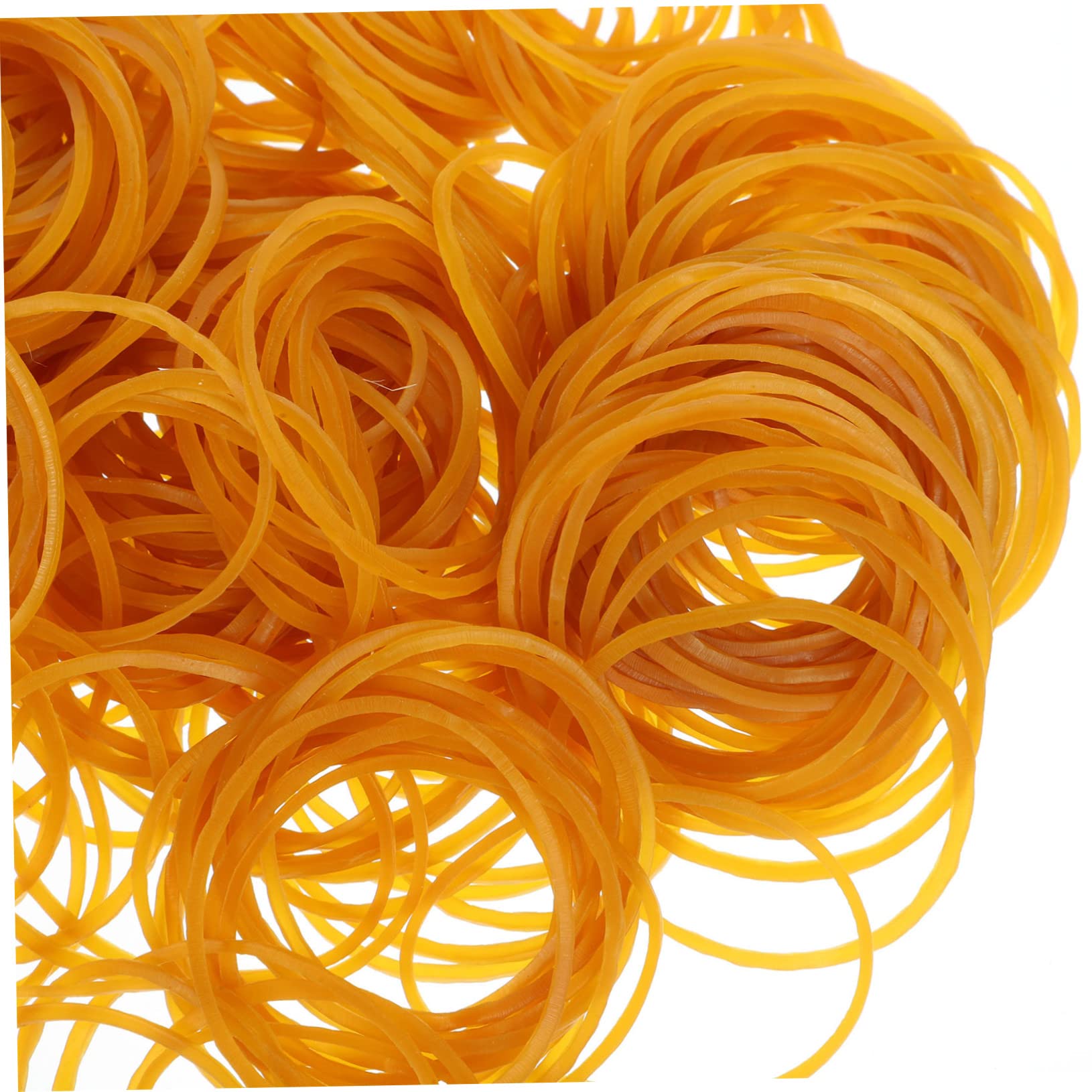 Angoily 4000 Pezzi Elastici Spessi e Resistenti in Gomma Giallo Bande Elastiche per e Impieghi Gravosi Elastici Riutilizzabili per Organizzazione Documenti e
