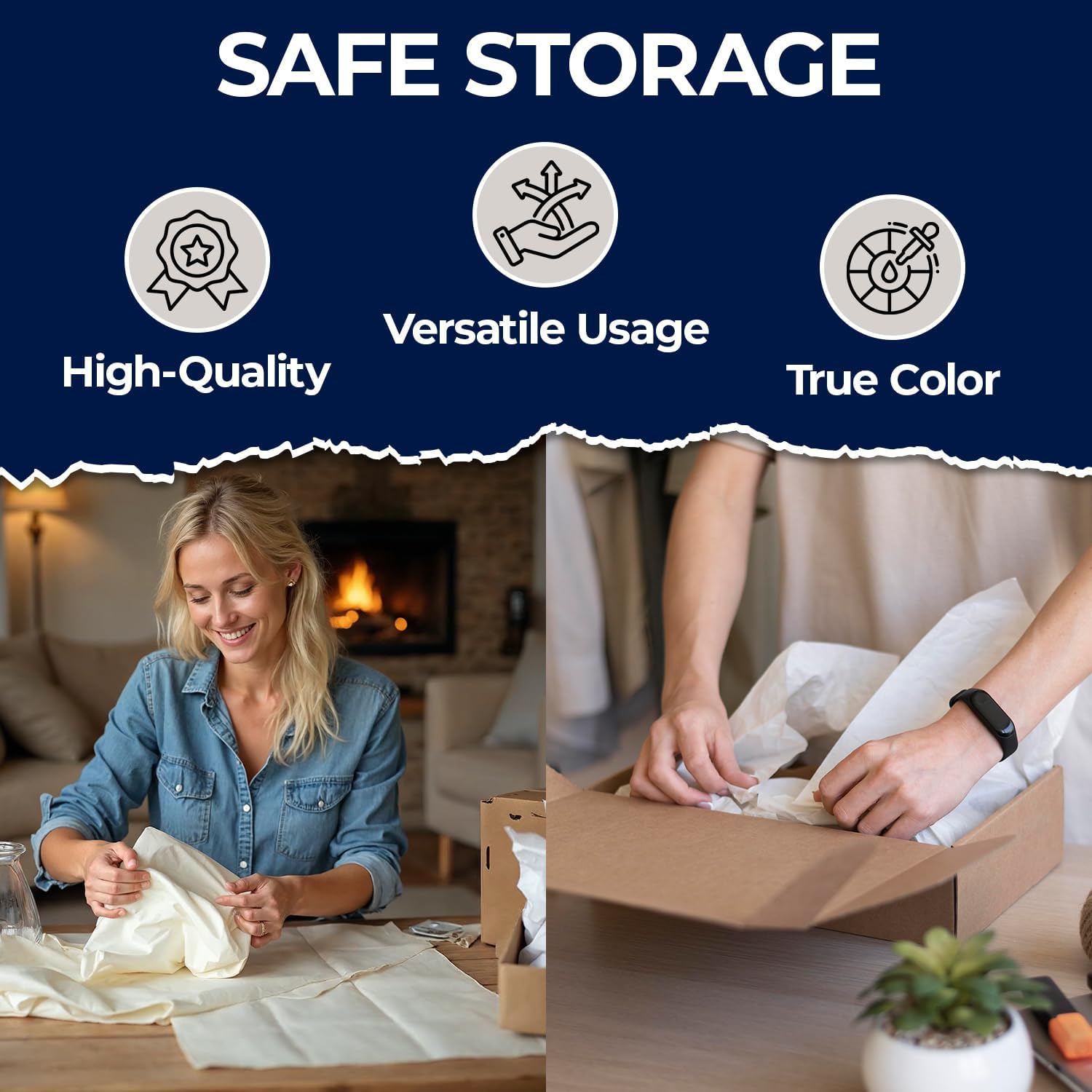 Rosmonde Packing Paper - 320 Sheets for Moving & Shipping -2