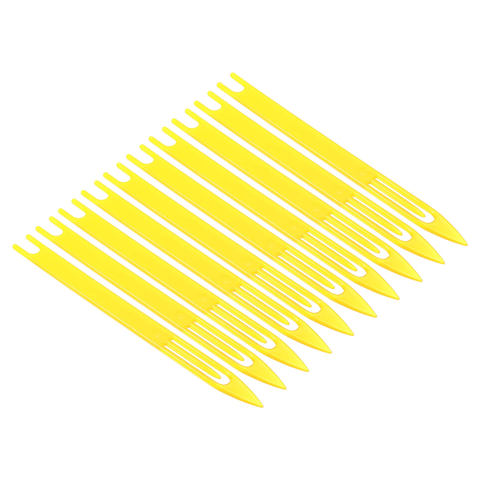 Lot De 5 Navettes D’aiguille Pour Réparation De Filet De Pêche – Taille 5, En Plastique, Compactes, Idéales Pour Pêcheurs Et Bricolage