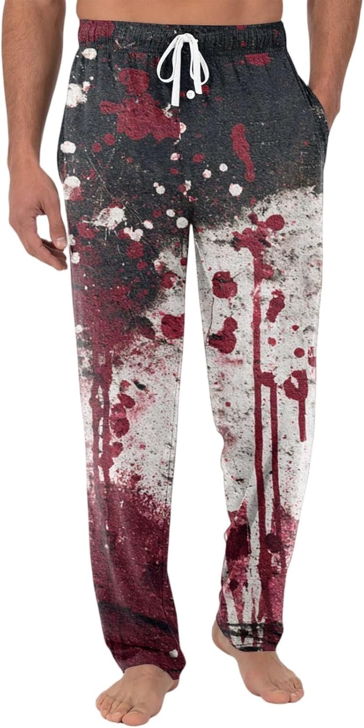 Pantalon Pyjama Personnalisable Homme - Photo Imprimée - 95% Polyester - Taille S-XXL