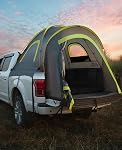 JoyTutus Pickup Truck Tent Waterproof PU2000mm Double Layer for 2Person Portable Truck Bed Tent 5.5'-6' Camping Preferred