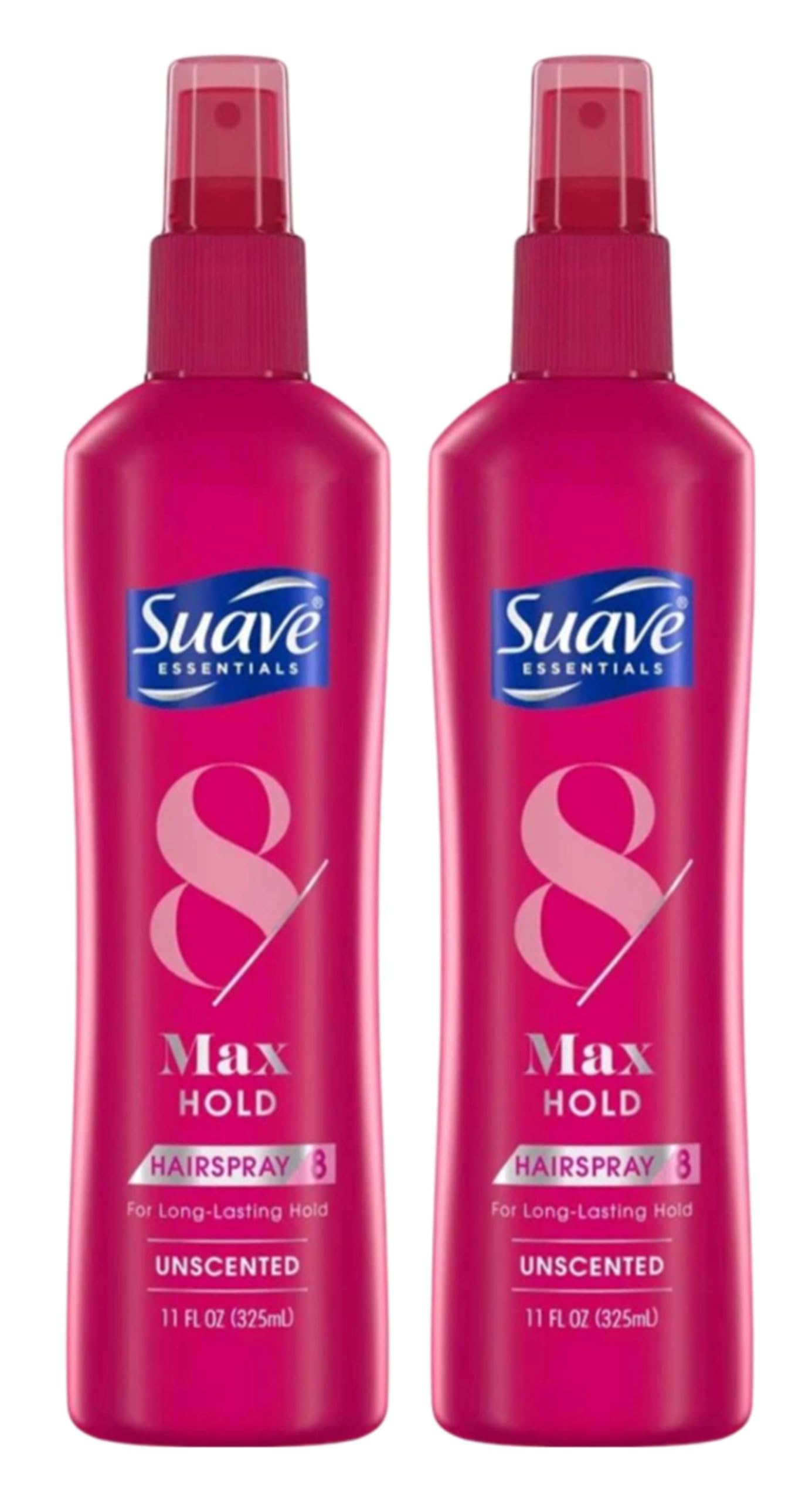 Suave Hairspray Max Hold 11 Ounce Pump Unscented (Pack of 2)