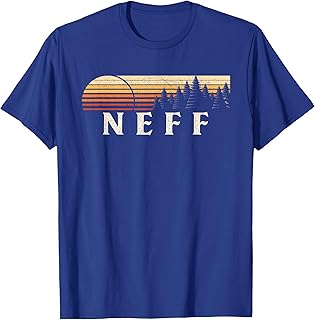 Neff, OK Vintage Evergreen Sunset Eighties Retro T-Shirt