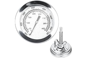 Hisencn 2' Temperature Gauge for Char Griller Replacement Parts: Your BBQ's Accurate Heat Keeper