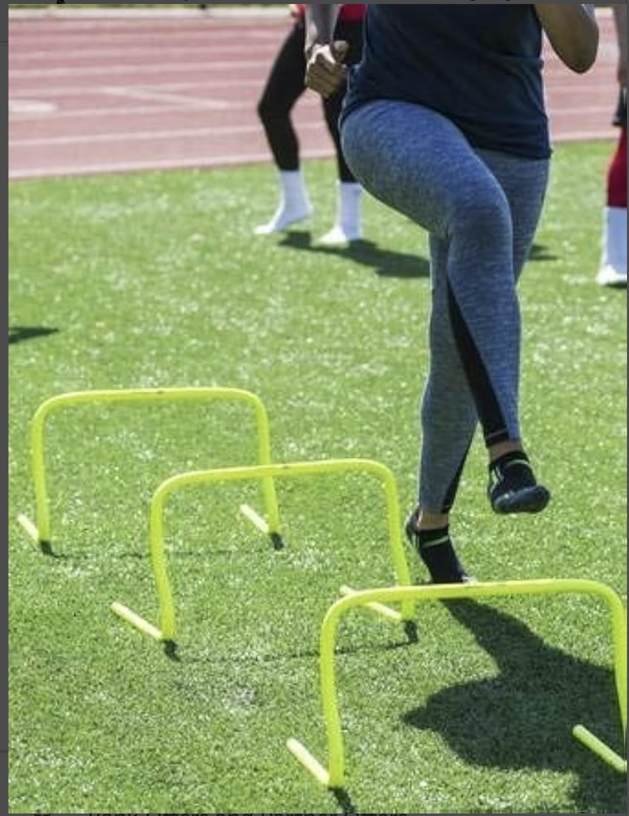 Tasco Sports Agility Speed Training and Practice Hurdle for Track and Fields 12 inch 4 pcs-image-14