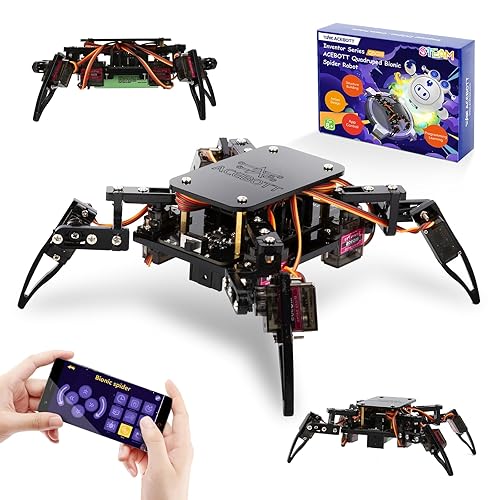 ACEBOTT STEM Robotics Science Kits for Adults, ESP8266 Spider Robot