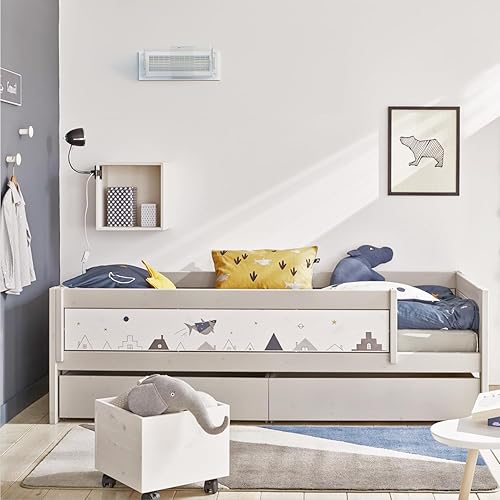 Miniatura 8 de Home Intuition Deflector de aire magnético ajustable para paredes ventilación de techo 10  14 pulgadas, HD08408