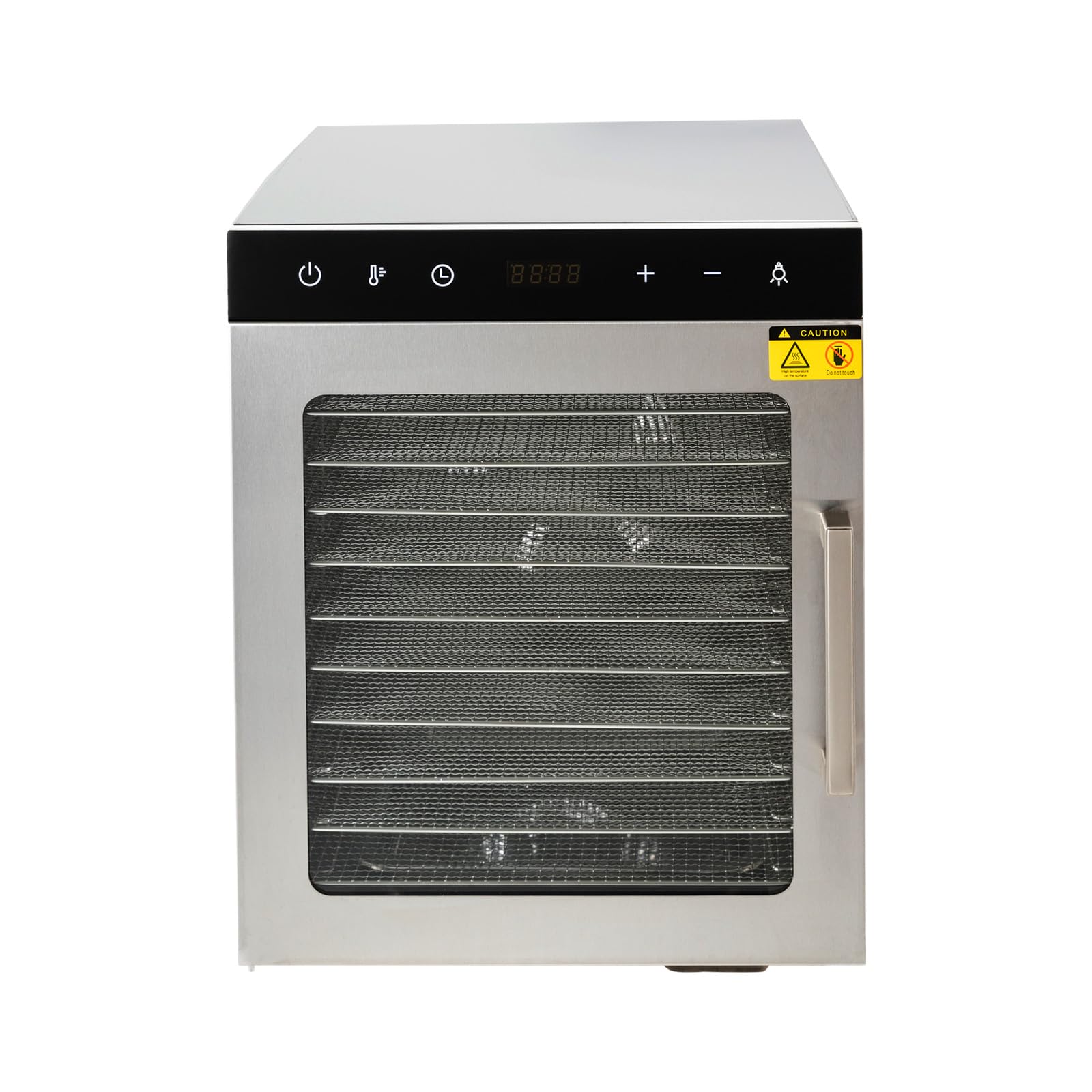 Deshidratador de Alimentos,Desidratadoras de Alimentos,Deshidratador de acero inoxidable, 800 W, secador de congelación, 34,5 x 35 x 43 cm, deshidratador de verduras, secador de frutas