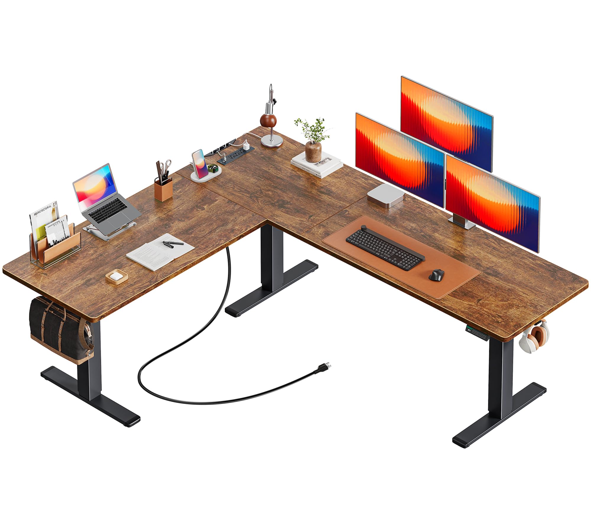Photo 1 of Huuger L-Shaped Standing Desk, 75 x 63 Inch