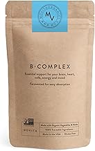 Movita Fermented Vitamin B-Complex – Organic Whole Foods for Mood, Stress Relief, and Metabolism Support – Vegan, Gluten-Free, Non-GMO, 30-Day Supply (Eco-Friendly Refill Pouch)