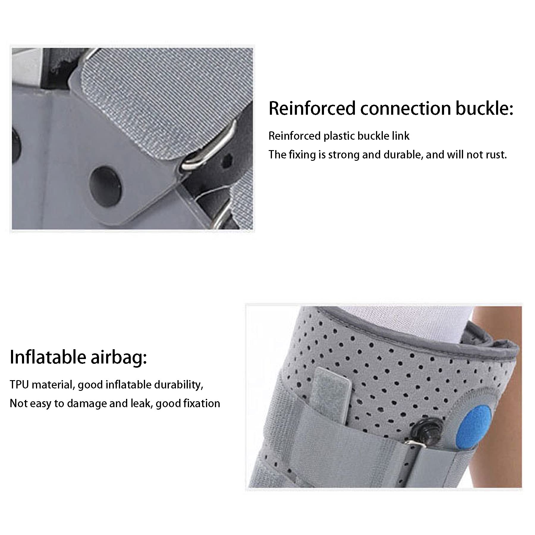 Bota Protección Curación Fracturas Pie Esguinces Lesiones Ligamento Tendinoso Soporte Rehabilitación Posoperatoria Estabilizador Directo del Pie Soporte Caminar Pie Tobillo,Middle