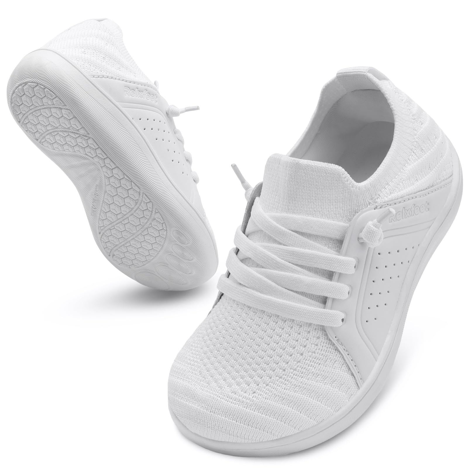 Toddler Shoes Boys Girls Wide Barefoot Shoes Kids Zero Drop Minimalist Slip On Tennis Sneakers for Walking Running