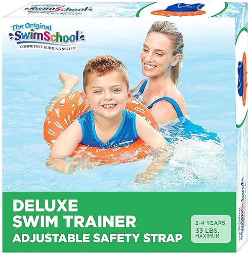 Vista 12 de SwimSchool TOT - Chalecos de entrenamiento de natación para niños pequeños de 2 a 4 años – Niños/niñas – Varios colores y estilos – Flotadores