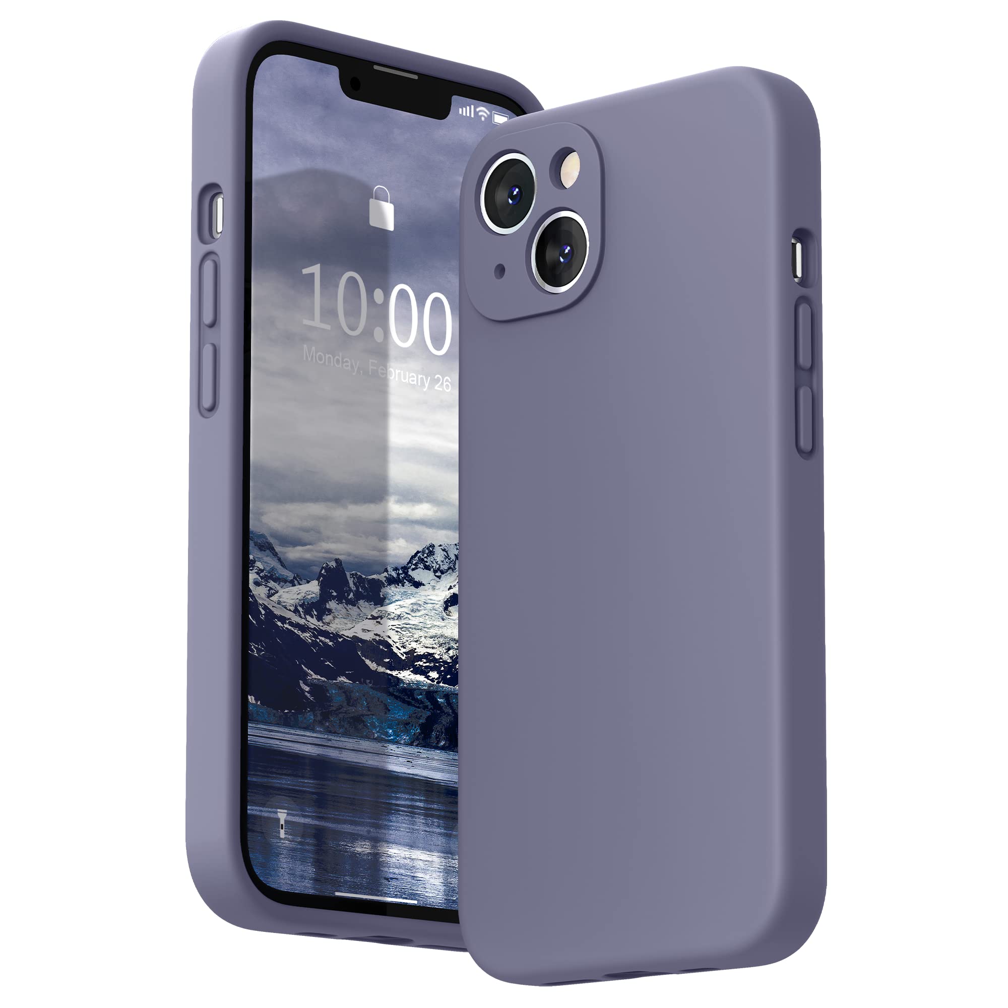 SURPHY iPhone13 Proケースラベンダーグレイ Amazon.com: SURPHY Phone