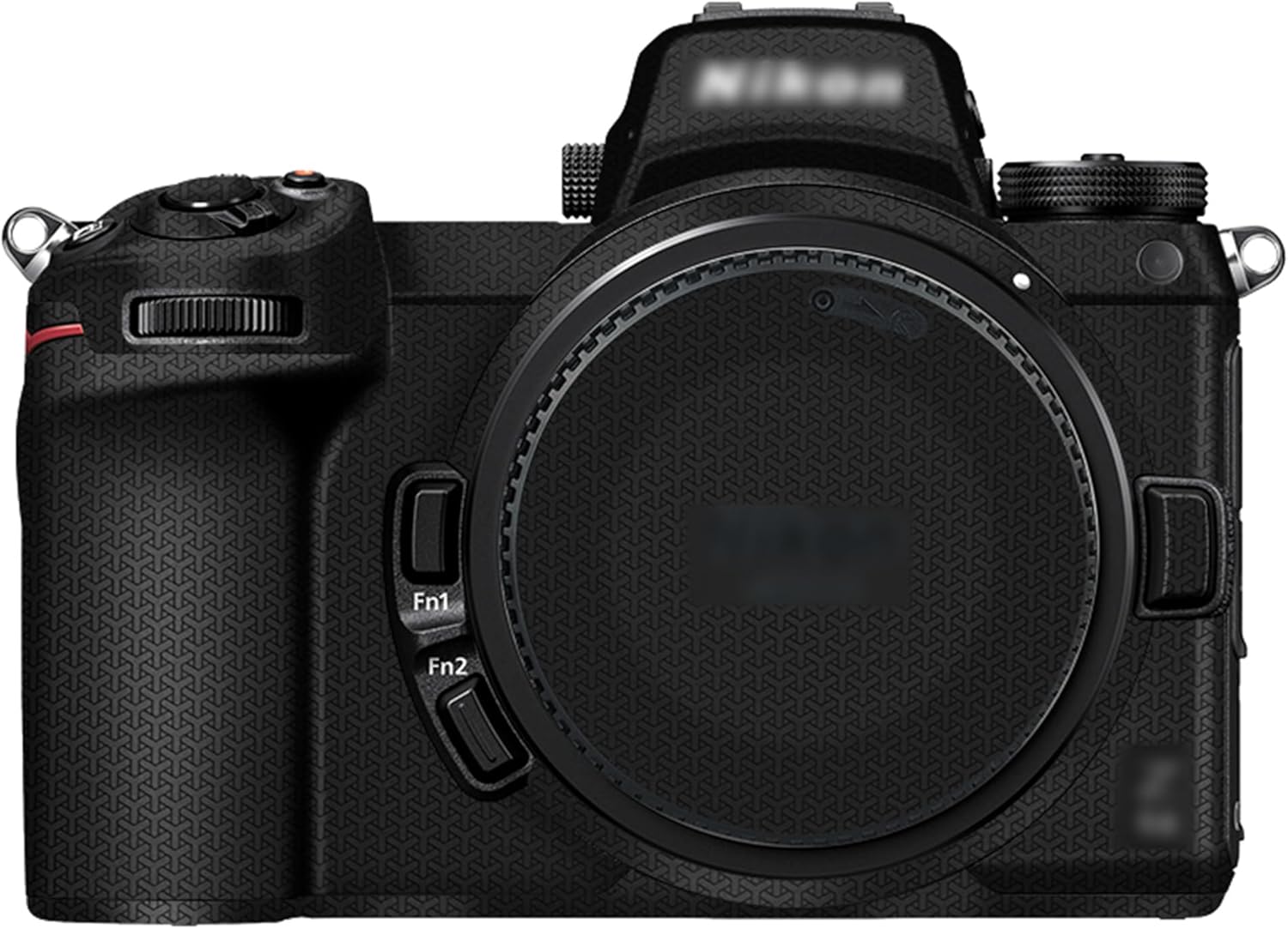 Anti-Scratch Anti-Wear Camera Body Skin Cover Protector Film for Nikon Z6II Z7II (Fits Nikon Z6 II & Z7 II Only) Protective Decoration Sticker - Woven Black